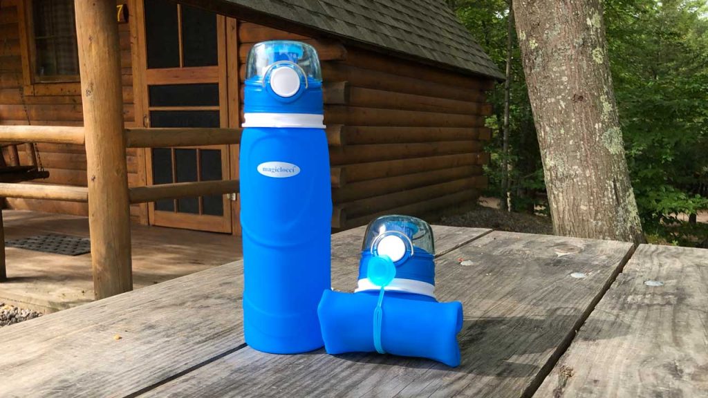MAGICLOCCI COLLAPSIBLE WATER BOTTLE 750ml REVIEW