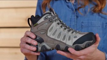 Oboz Sawtooth Mid BDry Waterproof Hiking Boots Womens Close-Up