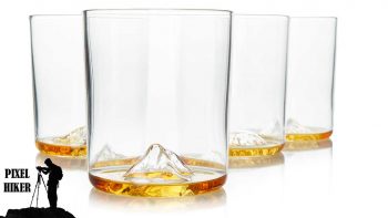 HUCKBERRY WHISKEY PEAKS ROCKS NATIONAL PARKS WHISKEY GLASSES