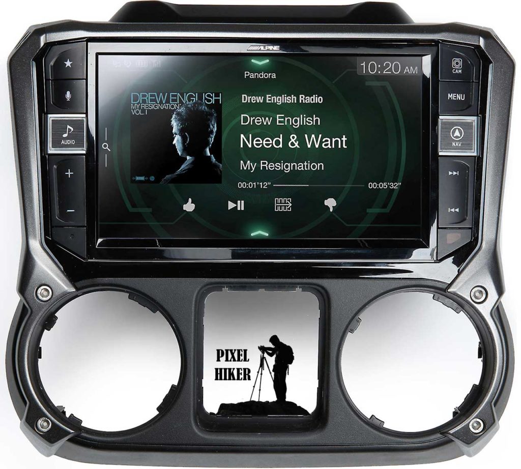Alpine i209WRA InDash Restyle System