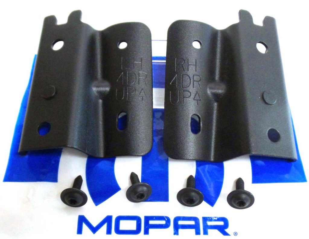 Jeep Wrangler JK Unlimited Soft Top Bow Brackets